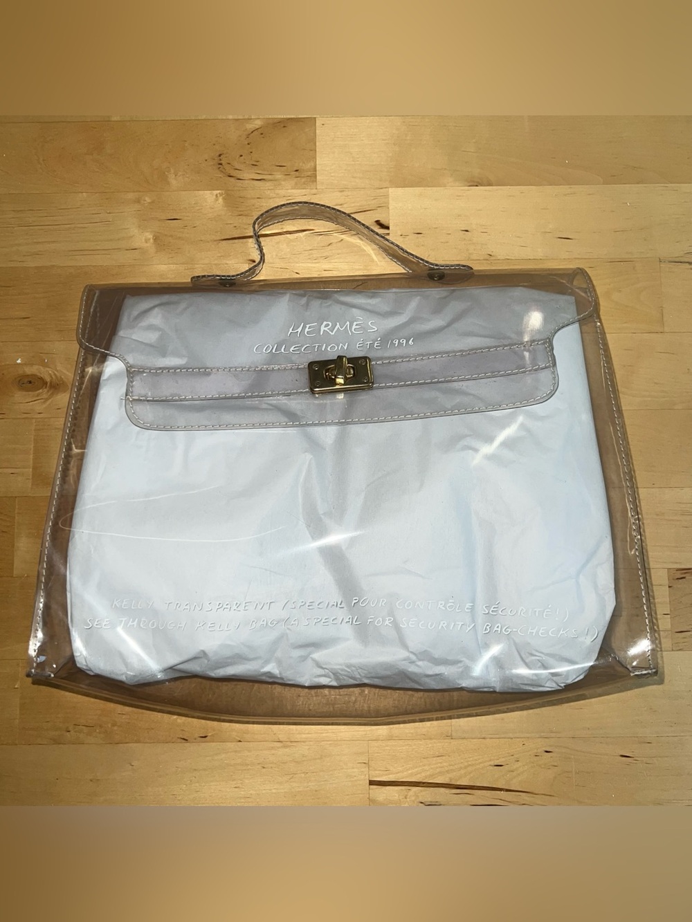 Hermès: 1996 Vinyl Kelly Bag